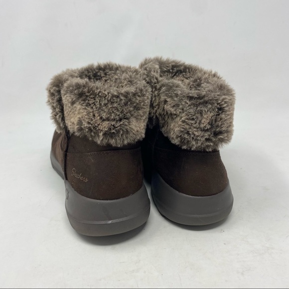 Skechers Women’s On The Go Joy Savvy Brown Boot Size 10 - Picture 4 of 8
